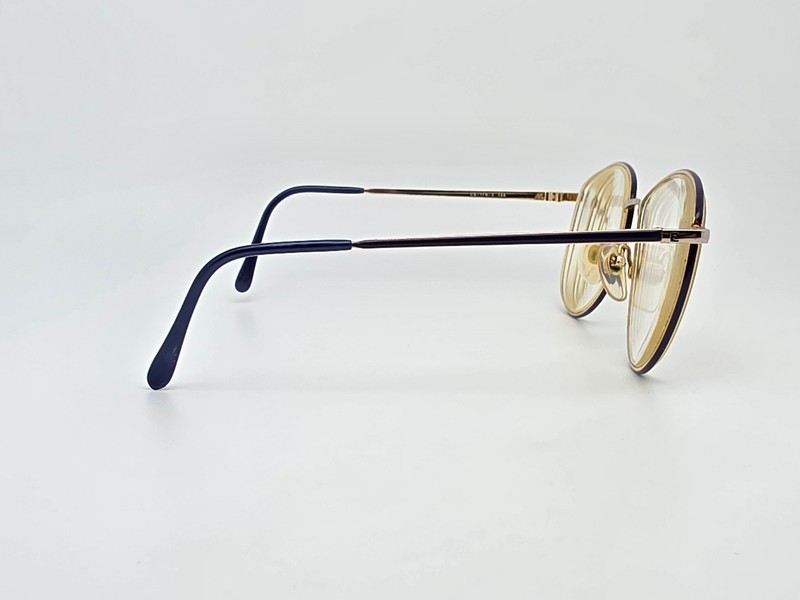 Pierre Cardin CS-179-2 Dark Purple Gold Oversized Eyeglasses Frame 56-16-135 gallery