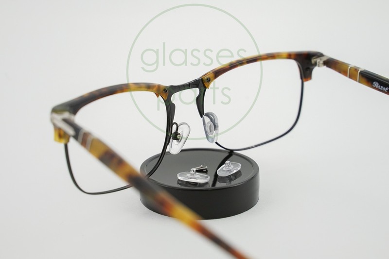 8359-V (2x Pairs) Nose Pads w/Screws Persol Eyeglasses Replacement Nosepad gallery