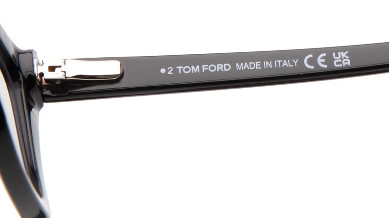 NEW TOM FORD TF5971-B ECO 001 Black Eyeglasses Frame 54-17-140mm B44mm Italy gallery