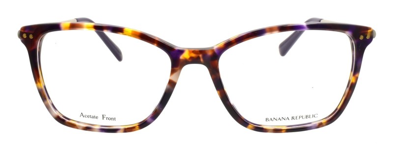 Banana Republic BR228 DEX Women's Glasses Frames 52-16-135 Brown Violet Havana gallery