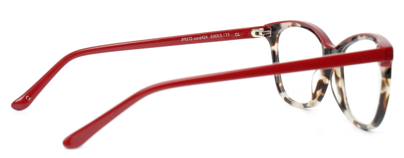 INFACE IF9372 6424 Tortoise Burgundy Womens Cat Eye Eyeglasses 50-15-135 B:35 gallery