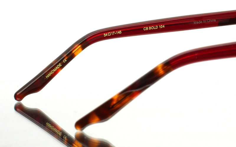 COCO AND BREEZY Bold 104 Warm Tortoise Womens Eyeglasses 54-17-145 B:43 A gallery
