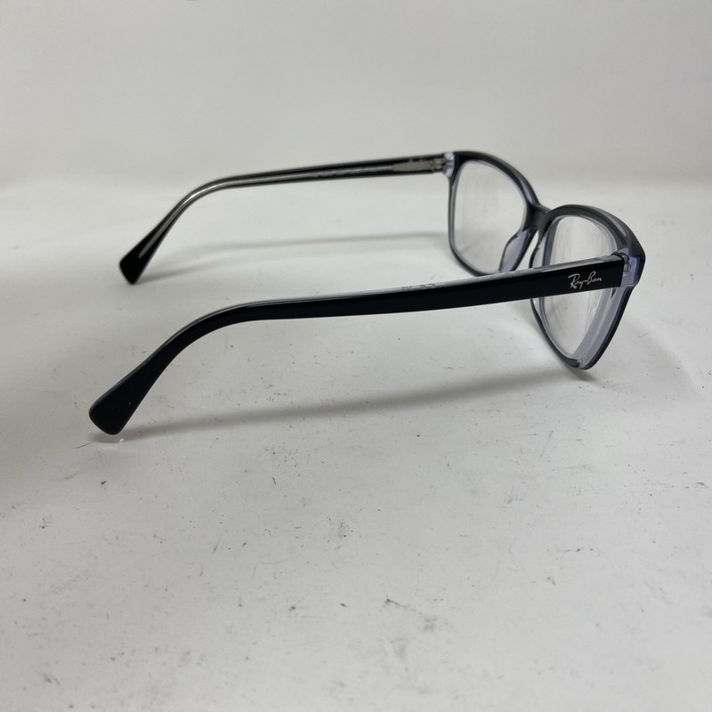 Ray-Ban RB5362 2034 54-17-140 BLACK CLEAR FLEX HINGE EYEGLASSES 270B gallery