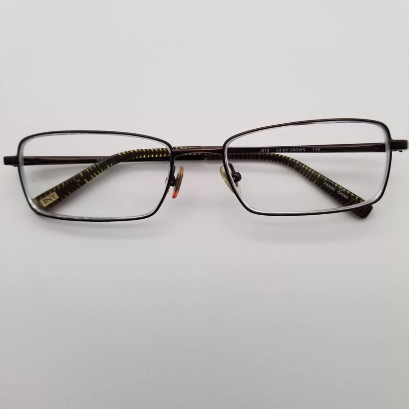 Jones New York J319 SZ 55/17/140-33 Lens H Shiny Brown Replacement FRAMES ONLY