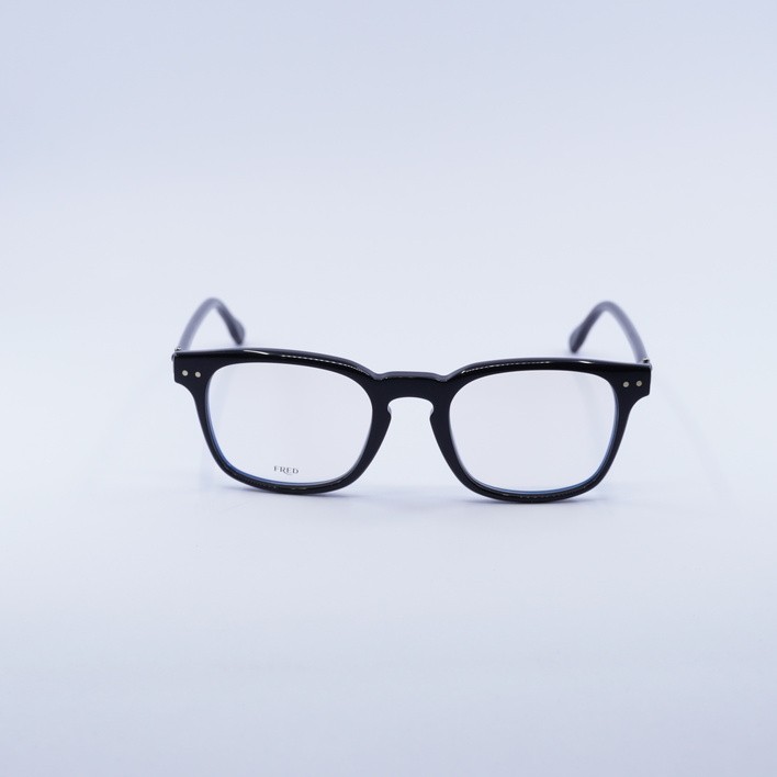 NEW Fred FG50006I 001 Shiny Black 50mm Eyeglasses gallery