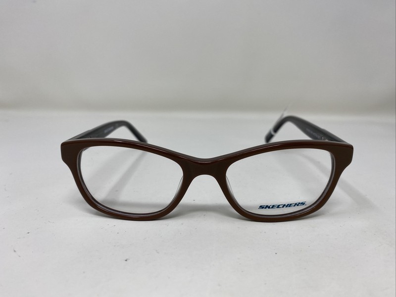 SKETCHERS EYEGLASSES FRAME SE1602 048 46-16-130 BROWN FULL RIM DF54