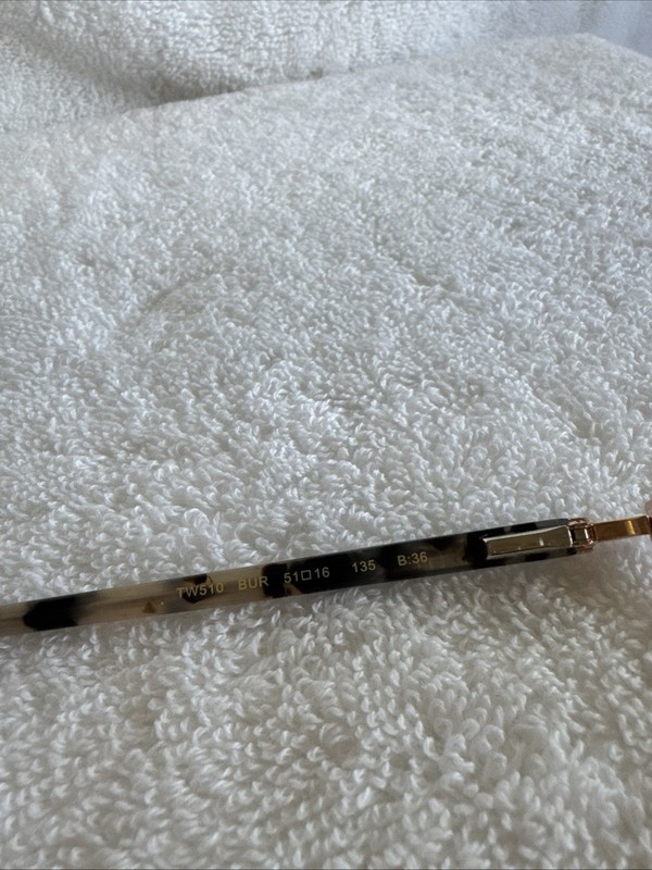 Ted Baker Eyeglasses Frames TW510 BUR Burgundy Tortoise Gold Cat Eye 51-16-135 gallery