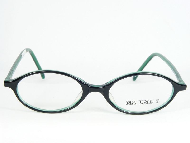 NA UND? Design MARION RAMM 33/F9012 V BLACK GREEN EYEGLASSES 46-18-140mm Germany gallery