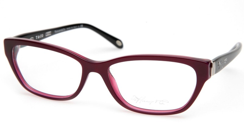 NEW TIFFANY & Co. TF 2114 8173 PEARL PLUM EYEGLASSES FRAME 55-16-140 B34mm Italy