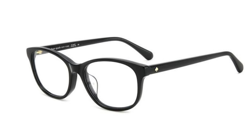 Kate Spade Suki/F 807 Black Oval Demo Lens 53 mm Women’s Eyeglasses