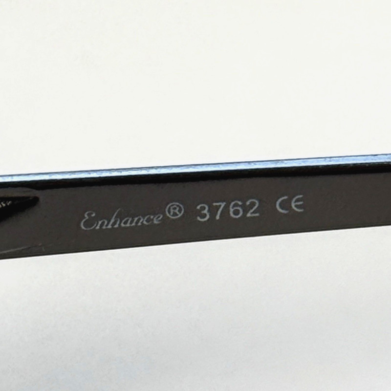 Enhance 3762 Eyeglasses Frame Only Gunmetal 52-19-140 Flex Hinge Full Rim gallery