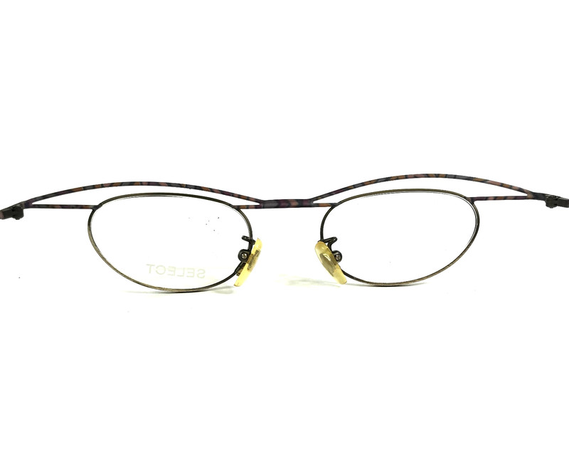Vintage Select Eyeglasses Frames MOD. 5019 COL.1121 Gold Modern MCM 44-18-123 gallery