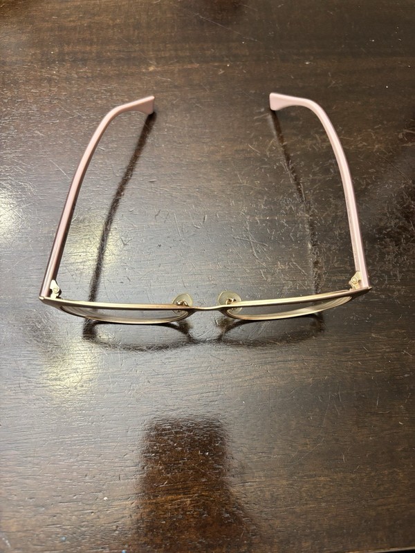 Authentic Fendi Light Pink/Mauve Rose Gold Eyeglasses gallery