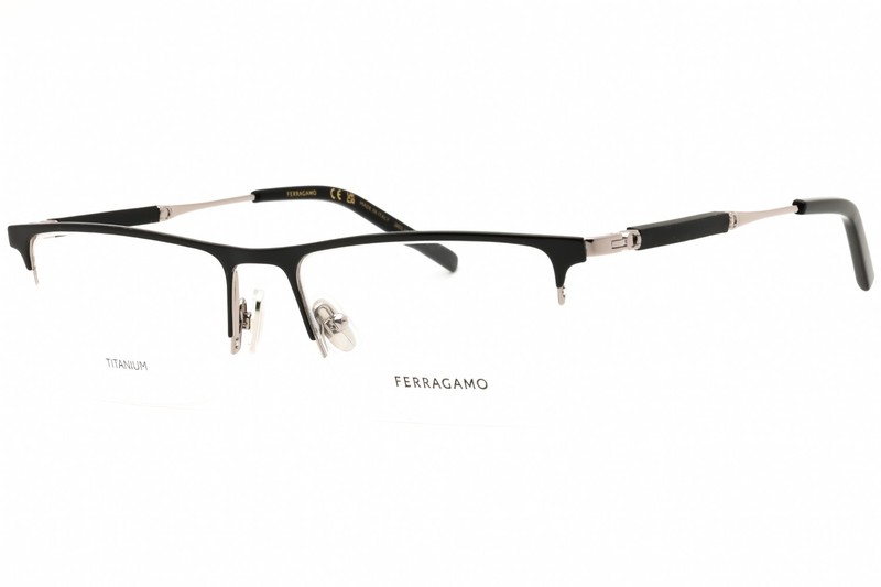 SALVATORE FERRAGAMO SF2586-081-55 Eyeglasses Frame Size 55mm 17mm 145mm BLACK M
