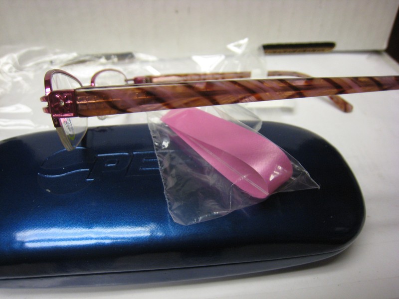 10 yes 10 pc box FADZ EYEGLASS FRAMES Style FZ19 in PINK 48-16-135 NEW gallery