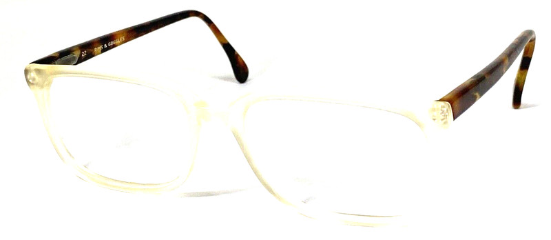 RIMS & GOGGLES K840 M1451 Italy Clear/Brown Tort 55-22-150 Eyeglasses Frame