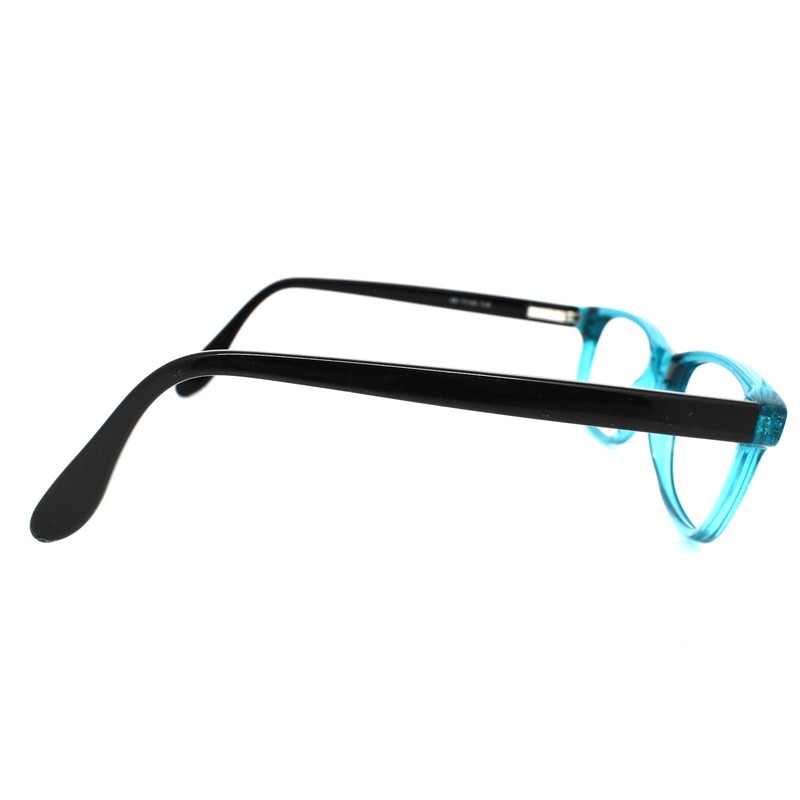 Ernest Hemingway 4617 TLB Turquoise/Black 48-17-135 Eyeglasses FRAMES ONLY -GOOD gallery