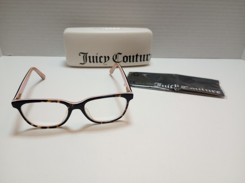 Juicy Couture All Eyes On Juicy tortoise & pink womens frames.