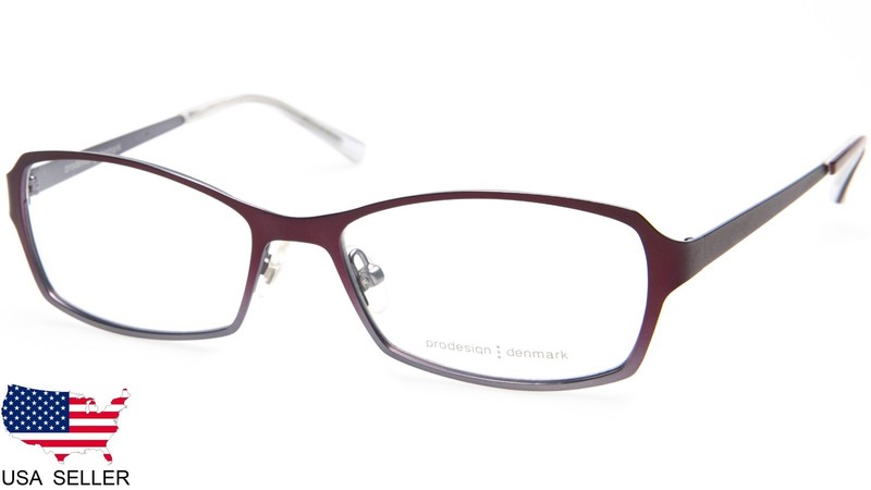 NEW PRODESIGN DENMARK 1259 c.4041 Plum EYEGLASSES FRAME 53-16-135 B33mm Japan