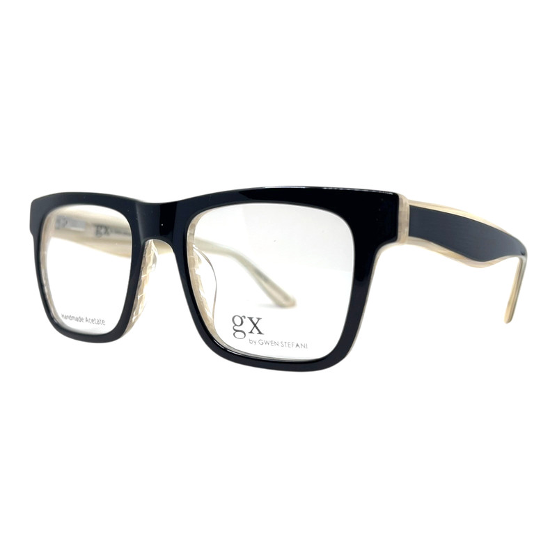 GX by GWEN STEFANI – GX065 BLK 49/19/135 – BLACK CREAM NEW Authentic EYEGLASSES