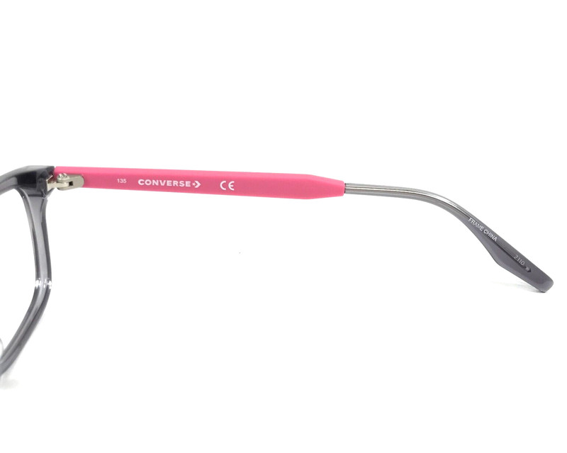 Converse Kids Eyeglasses Frames CV5021Y 020 Transparent Gray Pink 48-16-135 gallery