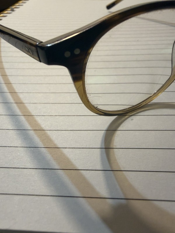 Rare Authentic Oliver Peoples RILEY DM 45mm Dark Mahogany Glasses Japan Round gallery