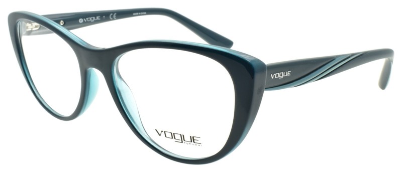 Vogue VO 5102 2469 Women’s Eyeglasses Frames Cat Eye 51-17-135 Petroleum