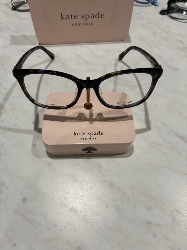 Kate Spade New York Women's Eyeglass Frames ESTI 3UK GRN BLK gallery