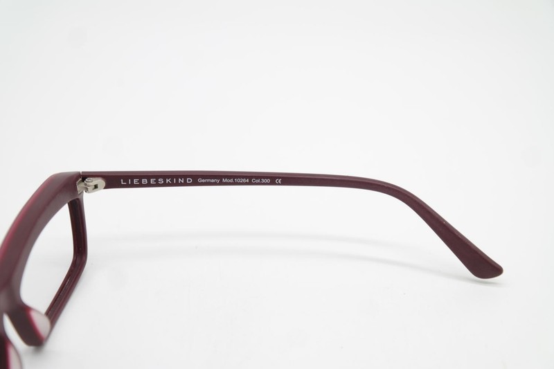 LIEBESKIND 10264 Wine Red Square Eyeglasses Frame New gallery