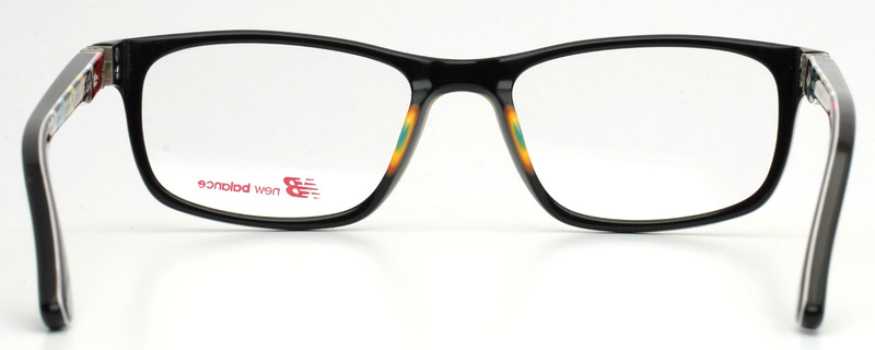 NEW BALANCE NBK117 1 Black Boys Kids Rectangle Eyeglasses 48-16-125 B:32 gallery