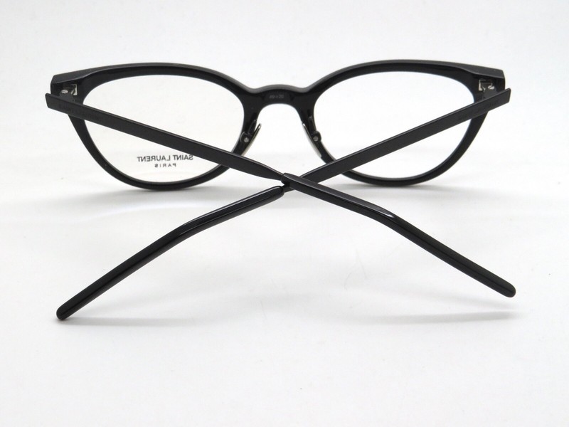 SAINT LAURENT SL264 001 Black Cat-Eye Authentic 49mm Eyeglasses gallery
