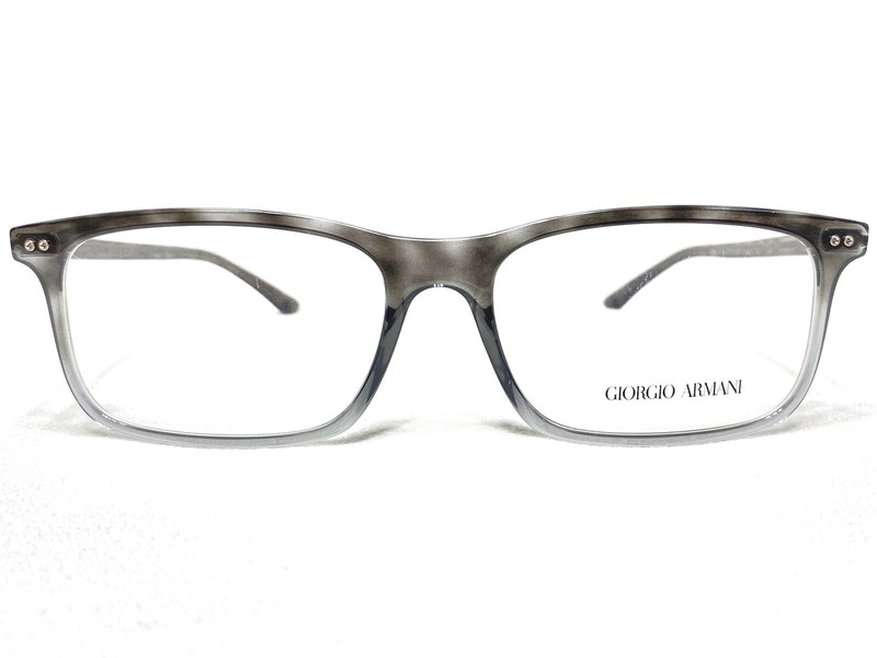 NEW Giorgio Armani AR7041 5315 Mens Grey Havana Designer Eyeglasses Frames 55/16