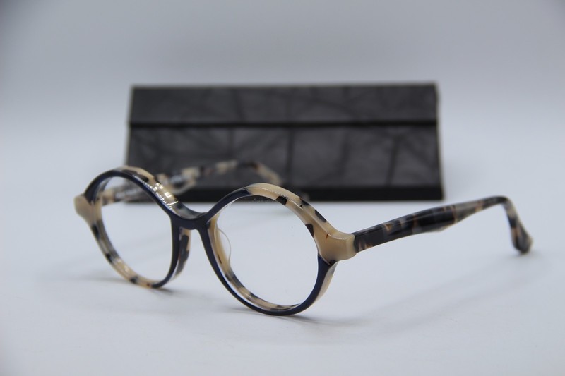 NEW MONSIEUR PIERRE TED.49 MTN04.TN18 BLUE TORTOISE AUTHENTIC EYEGLASSES 44-20