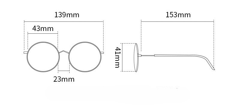 Retro Antique Round Full Rim Titanium Alloy Eyeglass Frame Eyewear for Men Women gallery