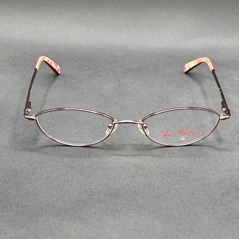 Vera Bradley VB-3019 Eyeglasses Frame Brown 51-18-135 Display gallery