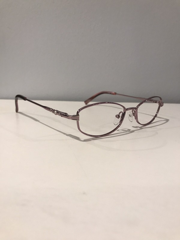 Bellissima Eyeglass Frame BL 634 Lavender Size 48-16 Excellent Condition
