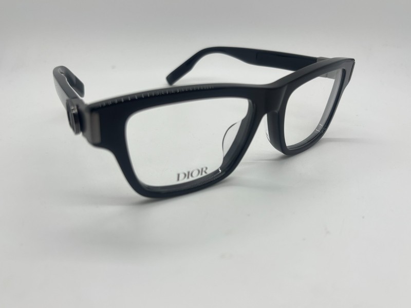 NEW DIOR CD ICONO S1F 1000 Black Eyeglasses 54-17-140mm Comes w/Full Set
