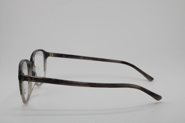 NEW RAY-BAN RB 5393-F LEONARD 8106 GREY HORN FADE AUTHENTIC EYEGLASSES 53-18 gallery