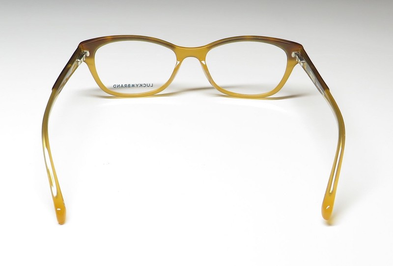 NEW LUCKY BRAND D702 EYEWEAR FULL-RIM PLASTIC 50-16-135 WOMENS CAT EYE TORT/ gallery