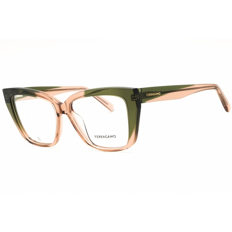 Salvatore Ferragamo Women’s Eyeglasses Khaki/Light Brown Frame SF2939N 326