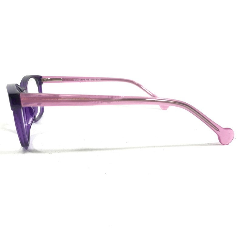 Miraflex Kids Eyeglasses Frames DCKO1 C.62 Purple Cat Eye Full Rim 49-16-130 gallery