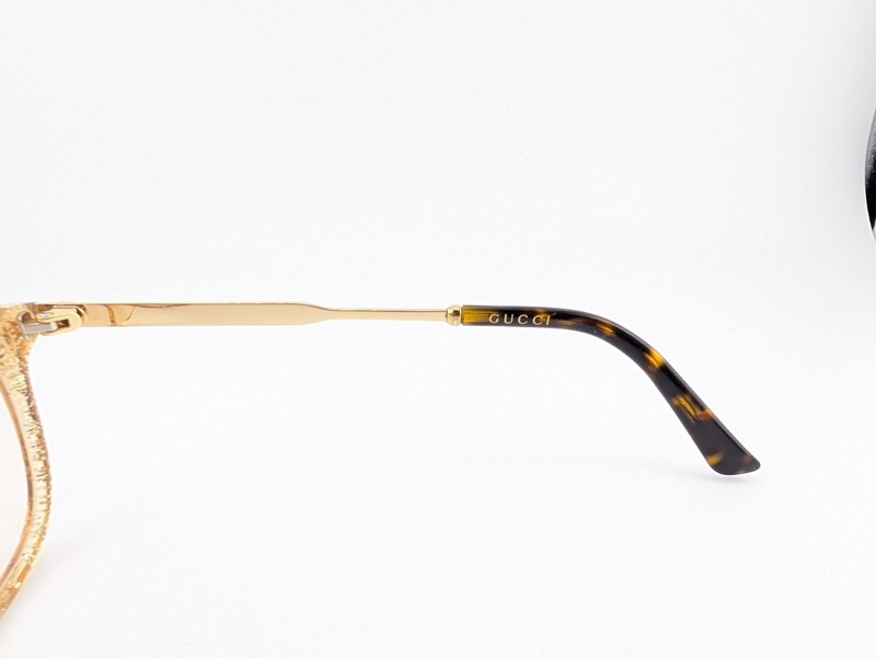 Gucci Eyeglasses Frames Only, GG0202O 005, 50-18-145, Yellow/Brown, Japan gallery