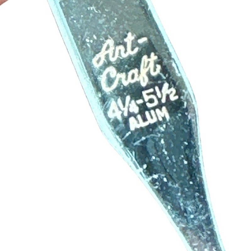 ✨ RARE✨ ArtCraft Vintage Silver Cat-Eye Eyeglasses Frames USA Women rhinestones gallery