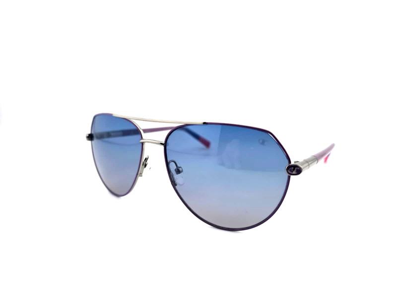 CHAMPION KIKI C04 PURPLE SILVER BLUE PINK AUTHENTIC SUNGLASSES FRAMES 59-15-137 gallery