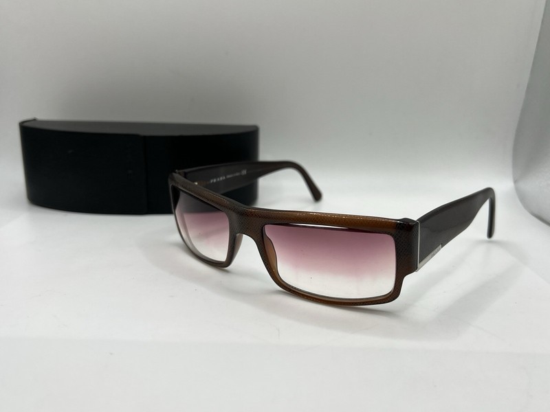 Vintage Prada VPR 20H 7JY-1O1 Snakeskin Design Eyeglasses Frame Only