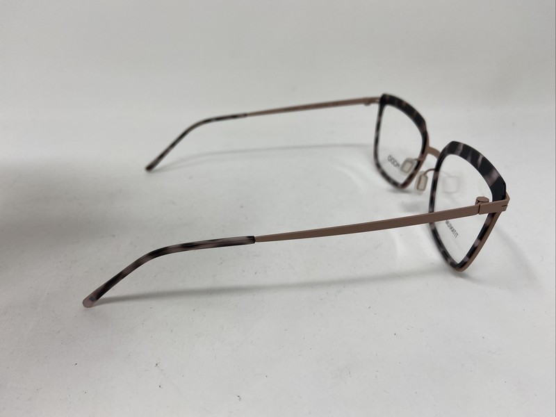 MODO MODEL 4104 PNTT 53/18/140 PINK TORTOISE TITANIUM EYEGLASSES -B62 gallery