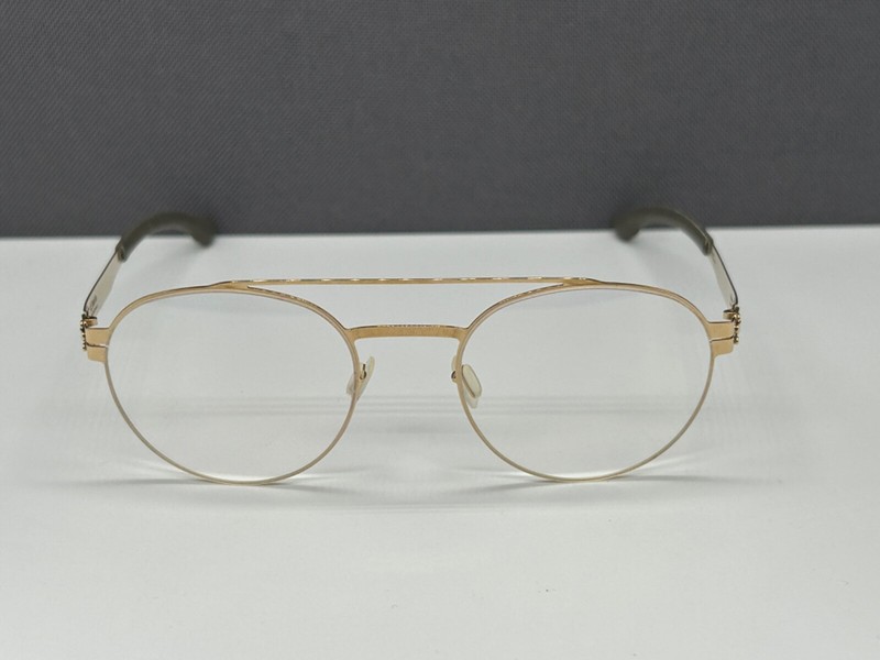 Ic Berlin Eyeglasses Frames Men Woman Round Gold Kreuzberg X Berg Panto NP:499€ gallery
