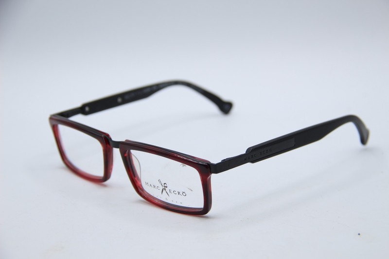 NEW MARC ECKO ANARCHY MERLOT TORTOISE RED BLACK AUTHENTIC EYEGLASSES 52-17