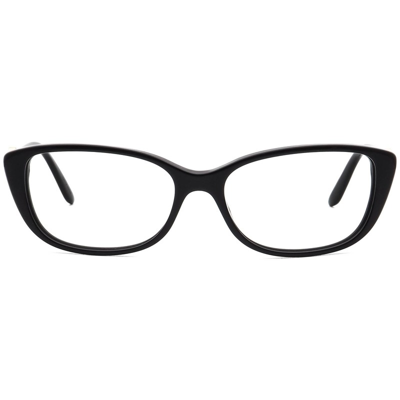 Versace Eyeglasses MOD. 3206 GB1 Polished Black/Gold Cat Eye Italy 52[]15 140 gallery