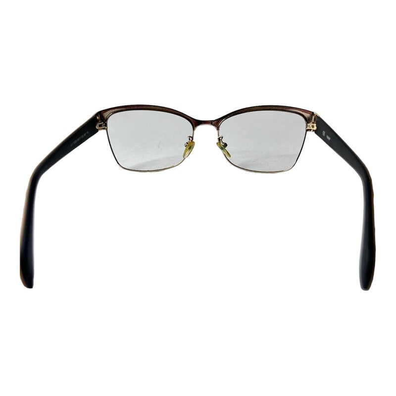 TOUS STO308 Gold Brown Black Eyeglasses Frames 58-17-135 H5267 gallery
